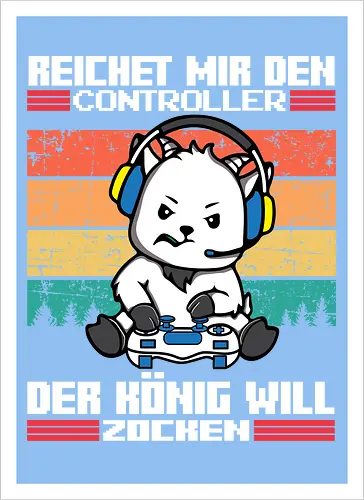 Der König will zocken