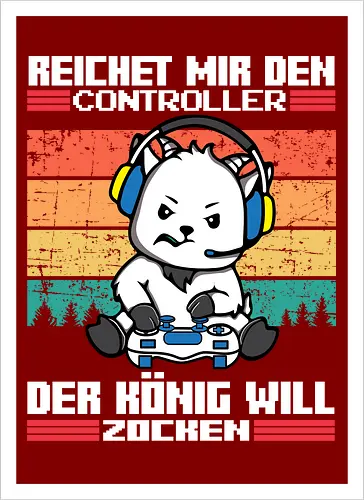 Der König will zocken
