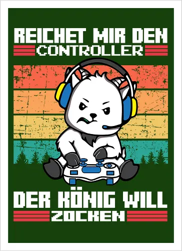 Der König will zocken