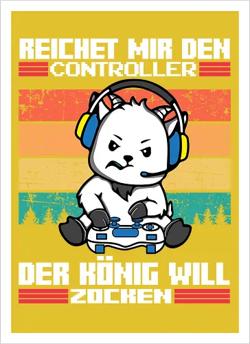 Der König will zocken