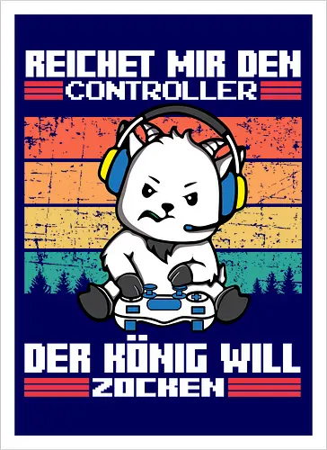 Der König will zocken