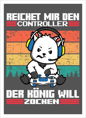 Der König will zocken