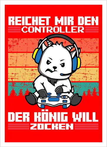 Der König will zocken