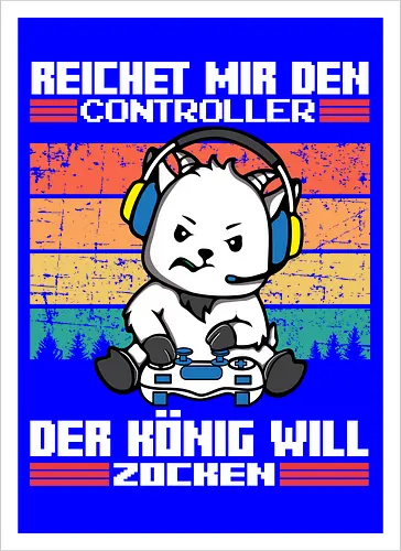 Der König will zocken