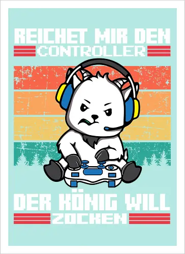 Der König will zocken