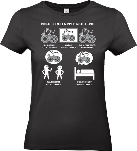 What I do in my free time - Standard T-Shirt (Women)
