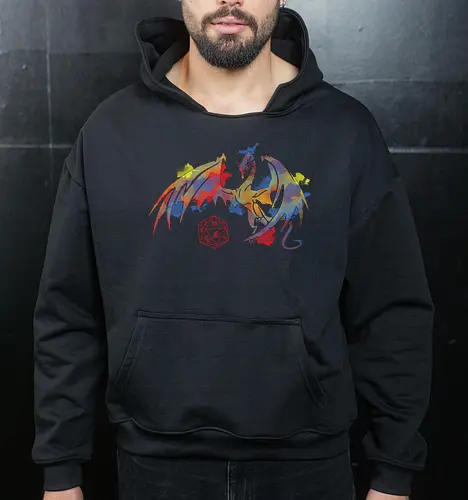 Dragon plays with D20