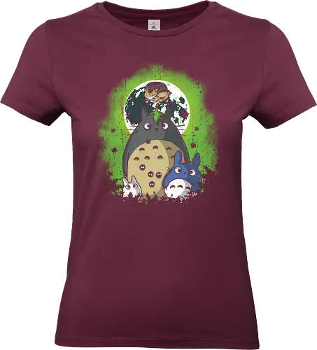 Watercolor Forest - Standard T-Shirt (Women)