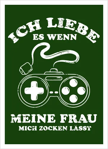 Ich liebe es wenn meine Frau mich zocken lässt