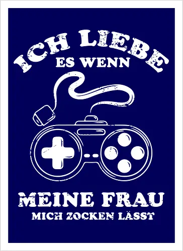 Ich liebe es wenn meine Frau mich zocken lässt