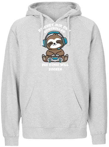 Reichet mir den Controller - Fairtrade Hoodie