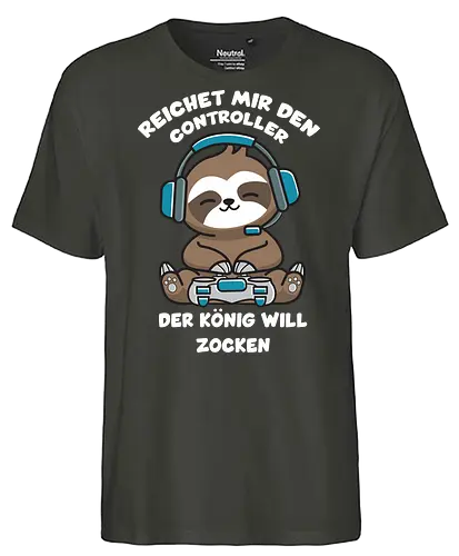 Reichet mir den Controller - Fairtrade T-Shirt