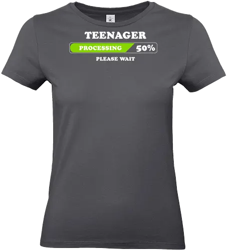 Teenager processing please wait - Standard T-Shirt (Women)