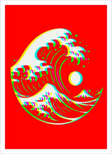 Disco Kanagawa Wave RGB