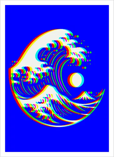 Disco Kanagawa Wave RGB