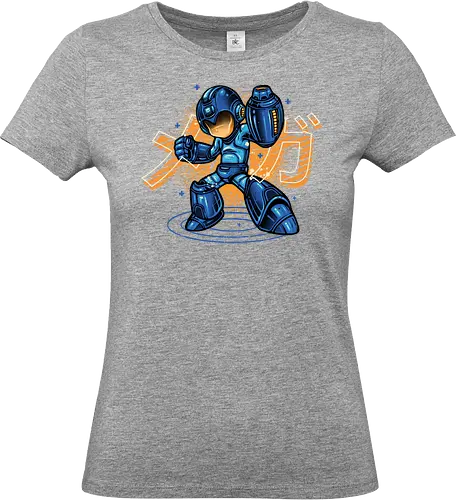 Mega Blast - Gaming, gamer, video games, retro gaming, robot, robots - Standard T-Shirt (Women)
