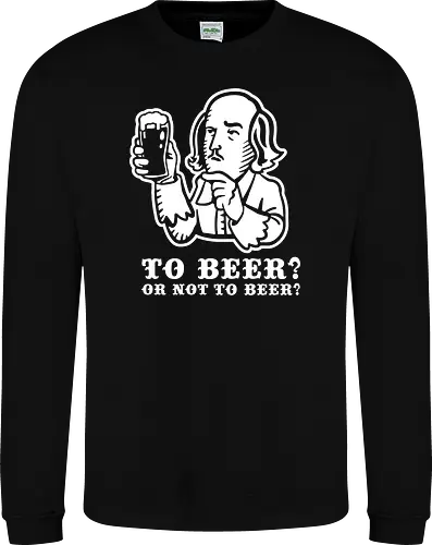 To beer