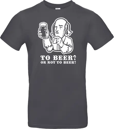 To beer