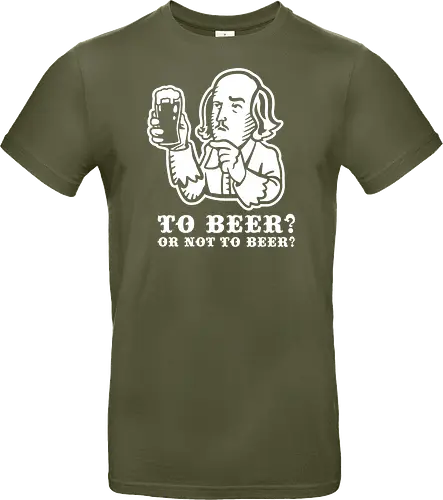 To beer