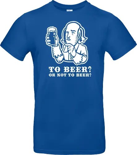To beer