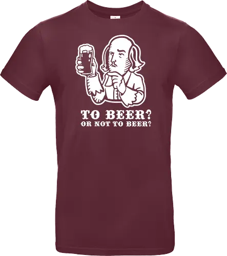 To beer
