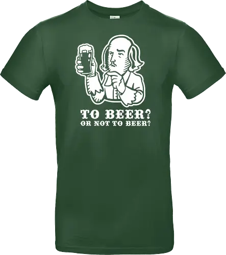 To beer