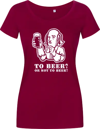 To beer