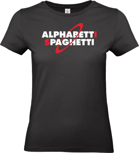 Red Dwarf - Alphabetti Spagetti - rimmer, lister, dave, duke, iron balls, kryten, cat, holly, space, sci fi, sci fi, science fiction, scifi, british tv, comedy series, red dwarf, alphabetti spagetti, funny, jupiter mining corporation - Standard T-Shirt (Women)
