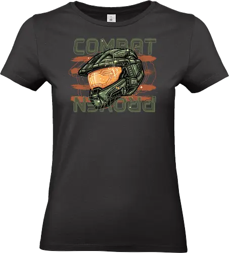 Combat Proven - Gaming, gamer, retro, vintage, retro gamer, video games, hero - Standard T-Shirt (Women)
