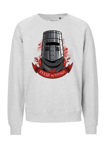 no arms squad - Gateway, game, movie, fleshwound, tisbutascratch, knight, blackknight, legendary, legend - Fairtrade Sweatshirt