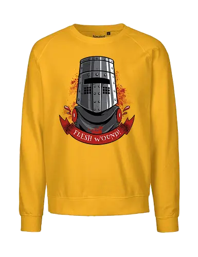 no arms squad - Gateway, game, movie, fleshwound, tisbutascratch, knight, blackknight, legendary, legend - Fairtrade Sweatshirt