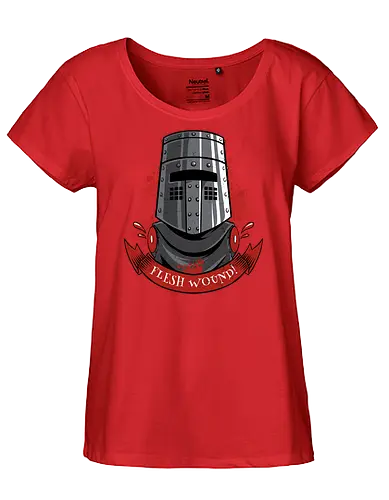 no arms squad - Gateway, game, movie, fleshwound, tisbutascratch, knight, blackknight, legendary, legend - Fairtrade Girl Shirt