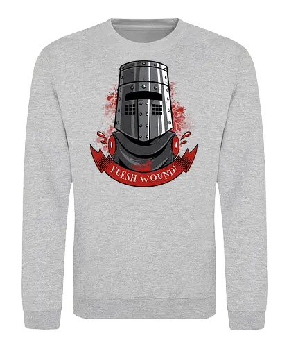 no arms squad - Gateway, game, movie, fleshwound, tisbutascratch, knight, blackknight, legendary, legend - Sweatshirt