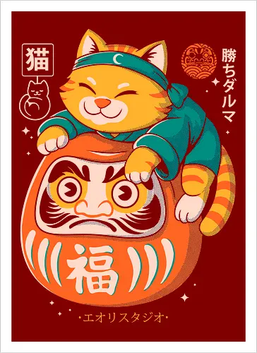 Neko Daruma