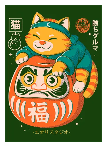 Neko Daruma