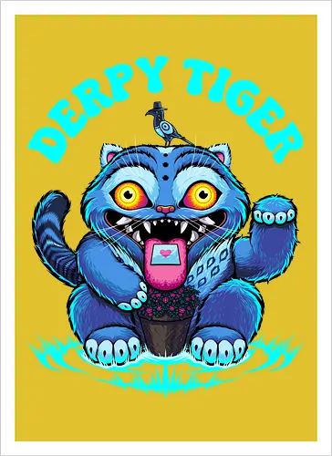 Derpy Money Tiger