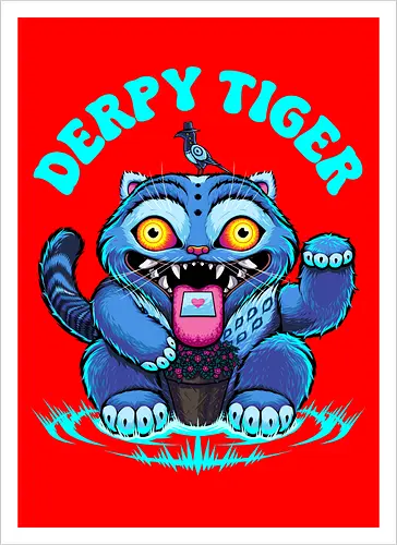 Derpy Money Tiger