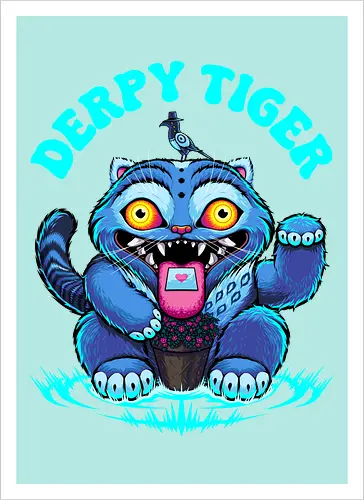 Derpy Money Tiger
