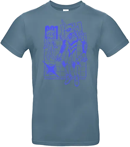 EVA001 - anime, manga, animation, japan, japanese, robot, eva - Standard T-Shirt