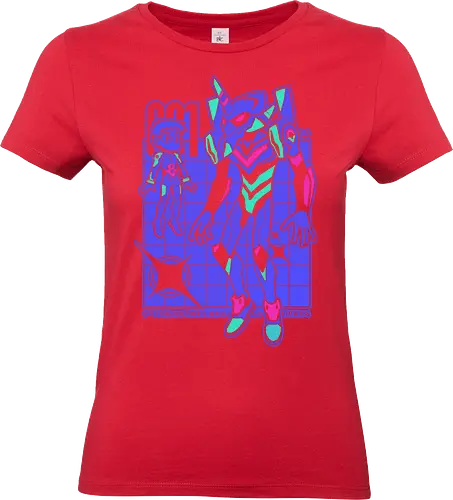 EVA001 - dark - anime, manga, animation, japan, kaiju, monster, tattoo, japanese - Standard T-Shirt (Women)