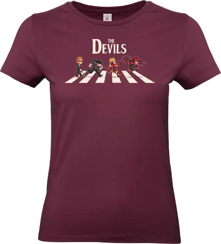 The Devils - daredevil, comics, devil, abbey road, matt murdock, hell - Standard T-Shirt (Women)
