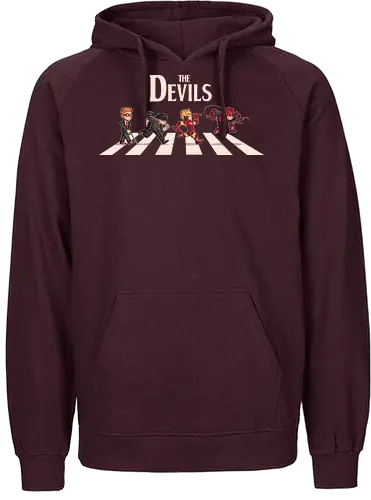 The Devils - daredevil, comics, devil, abbey road, matt murdock, hell - Fairtrade Hoodie