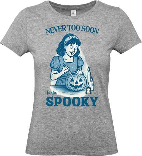 Get Spooky  - spooky, halloween, get spooky, trick or treat, pumpkin, funny, humor, meme, relatable - Standard T-Shirt (Women)