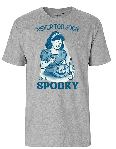 Get Spooky  - spooky, halloween, get spooky, trick or treat, pumpkin, funny, humor, meme, relatable - Fairtrade T-Shirt