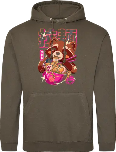 Ramen Waschbär Neon