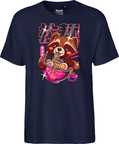 Ramen Waschbär Neon