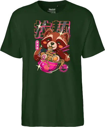 Ramen Waschbär Neon