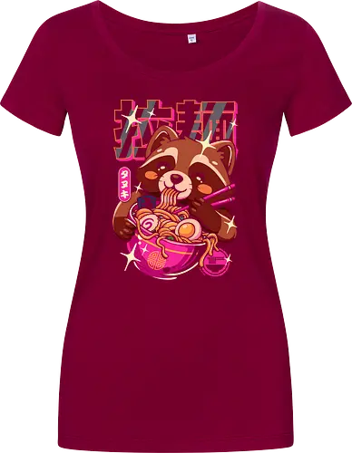 Ramen Waschbär Neon