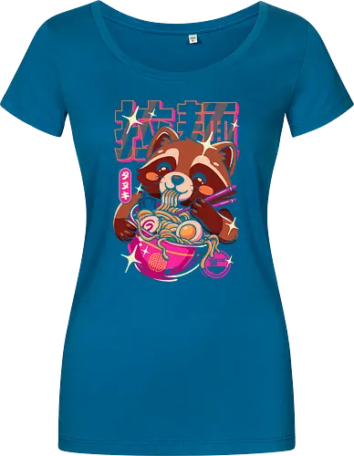 Ramen Waschbär Neon