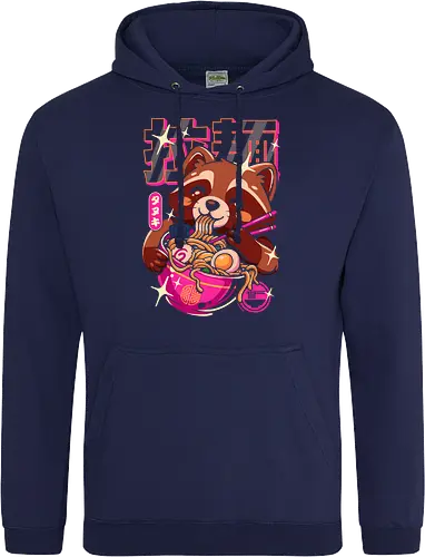 Ramen Waschbär Neon